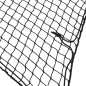 vidaXL Rete per Rimorchio con Corda Elastica Nero 3,5x2,5 m in PP