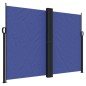 vidaXL Tenda da Sole Laterale Retrattile Blu 180x600 cm vidaXL Tenda da Sole Laterale Retrattile Blu 180x600 cm