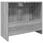vidaXL Mobile Lavabo Grigio Sonoma 63x29x55 cm in Legno Multistrato vidaXL Mobile Lavabo Grigio Sonoma 63x29x55 cm in Legno Multistrato