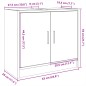 vidaXL Mobile Lavabo Grigio Sonoma 63x29x55 cm in Legno Multistrato vidaXL Mobile Lavabo Grigio Sonoma 63x29x55 cm in Legno Multistrato
