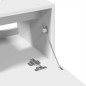 vidaXL Mobile Lavabo Bianco 80x33x60 cm in Truciolare vidaXL Mobile Lavabo Bianco 80x33x60 cm in Truciolare