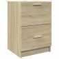 vidaXL Mobile Sottolavabo Rovere Sonoma 63x30x54 cm in Truciolare vidaXL Mobile Sottolavabo Rovere Sonoma 63x30x54 cm in Truciolare