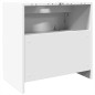 vidaXL Mobile Lavabo Bianco 59x37x59 cm in Truciolare vidaXL Mobile Lavabo Bianco 59x37x59 cm in Truciolare