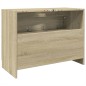 vidaXL Mobile Sottolavabo Rovere Sonoma 78x37x59 cm in Truciolare vidaXL Mobile Sottolavabo Rovere Sonoma 78x37x59 cm in Truciolare
