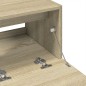 vidaXL Mobile Sottolavabo Rovere Sonoma 78x37x59 cm in Truciolare vidaXL Mobile Sottolavabo Rovere Sonoma 78x37x59 cm in Truciolare