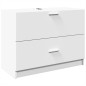 vidaXL Mobile Lavabo Bianco 78x37x59 cm in Truciolare vidaXL Mobile Lavabo Bianco 78x37x59 cm in Truciolare
