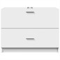 vidaXL Mobile Lavabo Bianco 78x37x59 cm in Truciolare vidaXL Mobile Lavabo Bianco 78x37x59 cm in Truciolare