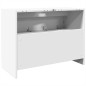 vidaXL Mobile Lavabo Bianco 78x37x59 cm in Truciolare vidaXL Mobile Lavabo Bianco 78x37x59 cm in Truciolare