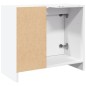 vidaXL Mobile Lavabo Bianco 63x29x55 cm in Truciolato vidaXL Mobile Lavabo Bianco 63x29x55 cm in Truciolato