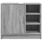 vidaXL Mobile Lavabo Grigio Sonoma 63x29x55 cm in Legno Multistrato vidaXL Mobile Lavabo Grigio Sonoma 63x29x55 cm in Legno Multistrato