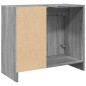 vidaXL Mobile Lavabo Grigio Sonoma 63x29x55 cm in Legno Multistrato vidaXL Mobile Lavabo Grigio Sonoma 63x29x55 cm in Legno Multistrato