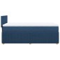 vidaXL Giroletto a Molle con Materasso Blu 100x200 cm in Tessuto vidaXL Giroletto a Molle con Materasso Blu 100x200 cm in Tessuto