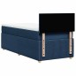 vidaXL Giroletto a Molle con Materasso Blu 100x200 cm in Tessuto vidaXL Giroletto a Molle con Materasso Blu 100x200 cm in Tessuto