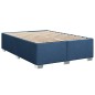 vidaXL Giroletto a Molle con Materasso Blu 140x200 cm in Tessuto vidaXL Giroletto a Molle con Materasso Blu 140x200 cm in Tessuto