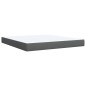 vidaXL Giroletto a Molle con Materasso Grigio Scuro 180x200 cm Tessuto vidaXL Giroletto a Molle con Materasso Grigio Scuro 180x200 cm Tessuto