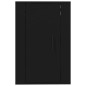 Mobili Porta TV a Parete 2 pz Nero 40x34,5x60 cm