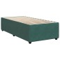 vidaXL Giroletto a Molle con Materasso Verde Scuro 80x200 cm Velluto vidaXL Giroletto a Molle con Materasso Verde Scuro 80x200 cm Velluto