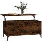Tavolino da Salotto Rovere Fumo 90x44,5x45 cm Legno Multistrato Tavolino da Salotto Rovere Fumo 90x44,5x45 cm Legno Multistrato