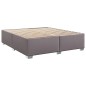 vidaXL Giroletto a Molle con Materasso Grgio 180x200 cm in Similpelle vidaXL Giroletto a Molle con Materasso Grgio 180x200 cm in Similpelle