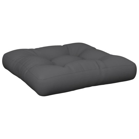 vidaXL Cuscino per Pallet Antracite 60x61,5x10 cm in Tessuto