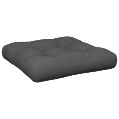 vidaXL Cuscino per Pallet Grigio 50x50x12 cm in Tessuto
