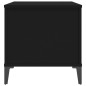 Tavolino da Salotto Nero 90x44,5x45 cm in Legno Multistrato Tavolino da Salotto Nero 90x44,5x45 cm in Legno Multistrato