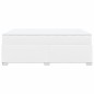 vidaXL Giroletto a Molle con Materasso Bianco 160x200 cm in Similpelle vidaXL Giroletto a Molle con Materasso Bianco 160x200 cm in Similpelle