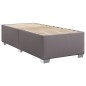 vidaXL Giroletto a Molle con Materasso Grgio 90x200 cm in Similpelle vidaXL Giroletto a Molle con Materasso Grgio 90x200 cm in Similpelle