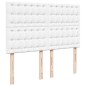 vidaXL Giroletto a Molle con Materasso Bianco 140x200 cm in Similpelle vidaXL Giroletto a Molle con Materasso Bianco 140x200 cm in Similpelle