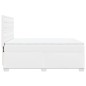 vidaXL Giroletto a Molle con Materasso Bianco 140x200 cm in Similpelle vidaXL Giroletto a Molle con Materasso Bianco 140x200 cm in Similpelle