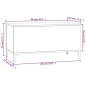 Tavolino Salotto Bianco Lucido 90x44,5x45 cm Legno Multistrato Tavolino Salotto Bianco Lucido 90x44,5x45 cm Legno Multistrato