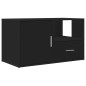 vidaXL Mobile Angolare Nero 200x40x45 cm in Truciolato vidaXL Mobile Angolare Nero 200x40x45 cm in Truciolato
