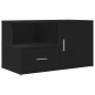 vidaXL Mobile Angolare Nero 200x40x45 cm in Truciolato vidaXL Mobile Angolare Nero 200x40x45 cm in Truciolato