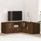 vidaXL Mobile Angolare Rovere Marrone 200x40x45 cm in Truciolato vidaXL Mobile Angolare Rovere Marrone 200x40x45 cm in Truciolato