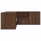 vidaXL Mobile Angolare Rovere Marrone 200x40x45 cm in Truciolato vidaXL Mobile Angolare Rovere Marrone 200x40x45 cm in Truciolato