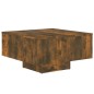 vidaXL Tavolino Rovere Fumo 60x60x31,5 cm in Legno Multistrato vidaXL Tavolino Rovere Fumo 60x60x31,5 cm in Legno Multistrato