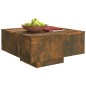 vidaXL Tavolino Rovere Fumo 60x60x31,5 cm in Legno Multistrato vidaXL Tavolino Rovere Fumo 60x60x31,5 cm in Legno Multistrato