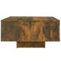 vidaXL Tavolino Rovere Fumo 60x60x31,5 cm in Legno Multistrato vidaXL Tavolino Rovere Fumo 60x60x31,5 cm in Legno Multistrato