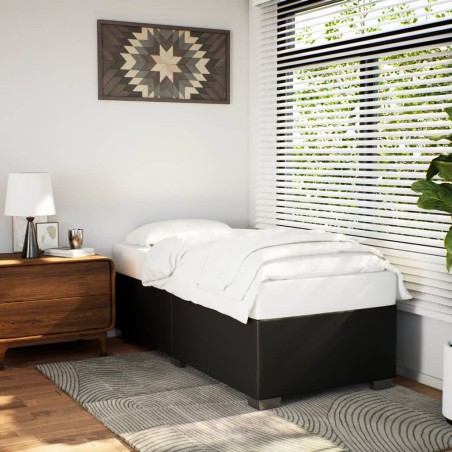 vidaXL Giroletto Nero 80x200 cm in Similpelle