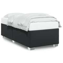 vidaXL Giroletto Nero 80x200 cm in Similpelle