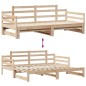 vidaXL Divano Letto Estraibile con Cassetti senza Materasso 90x190 cm vidaXL Divano Letto Estraibile con Cassetti senza Materasso 90x190 cm