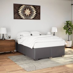 vidaXL Giroletto Grigio 140x190 cm in Similpelle
