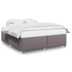 vidaXL Giroletto Grigio 180x200 cm in Similpelle