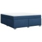 vidaXL Giroletto a Molle con Materasso Blu 180x200 cm in Tessuto vidaXL Giroletto a Molle con Materasso Blu 180x200 cm in Tessuto