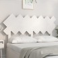 Testiera per Letto Bianca 141x3x80,5 cm Legno Massello di Pino Testiera per Letto Bianca 141x3x80,5 cm Legno Massello di Pino