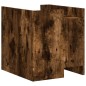 vidaXL Comodino Rovere Fumo 45x50x50 cm in Truciolato vidaXL Comodino Rovere Fumo 45x50x50 cm in Truciolato