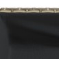 vidaXL Fioriere Giardino con Ripiani 2pz Grigie 70x28x70cm Polyrattan