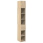 vidaXL Mobile Sottile Rovere Sonoma 30x42,5x225 cm in Truciolato vidaXL Mobile Sottile Rovere Sonoma 30x42,5x225 cm in Truciolato