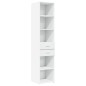 vidaXL Mobile Sottile Bianco 40x42,5x225 cm in Truciolato vidaXL Mobile Sottile Bianco 40x42,5x225 cm in Truciolato