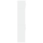 vidaXL Mobile Sottile Bianco 45x42,5x225 cm in Truciolato vidaXL Mobile Sottile Bianco 45x42,5x225 cm in Truciolato